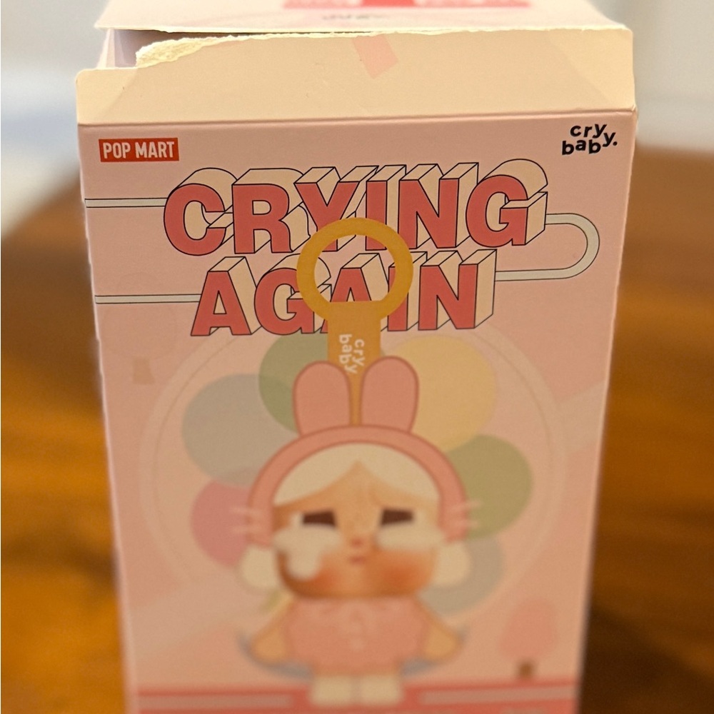 Authentic Pop Mart CRYBABY Crying Again Series-Vinyl Face Plush - She’s Alice - Picture 4 of 7